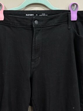 Old Navy Black Boot-Cut Jeans - Kicker Style